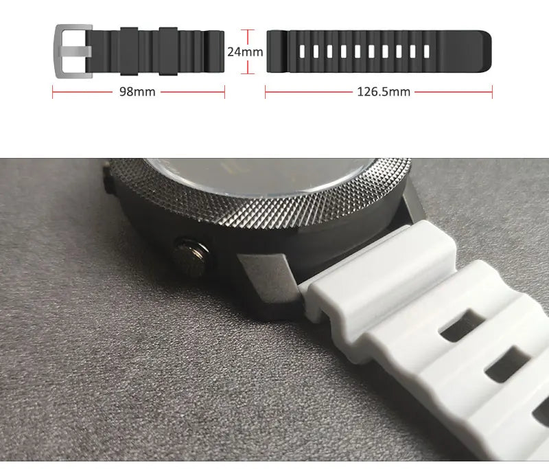 NORTH EDGE 24mm Color Replacement Watch Band