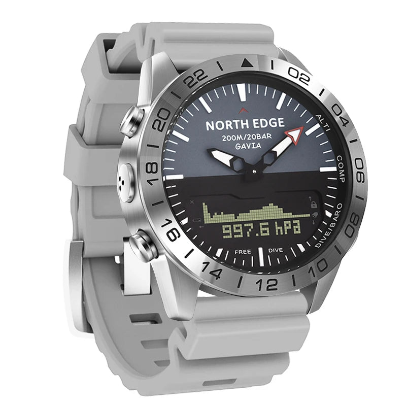 NORTH EDGE GAVIA 2 Outdoor Aviation-Styled Dive Watch