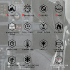 NORTH EDGE GAVIA 2 Outdoor Aviation-Styled Dive Watch