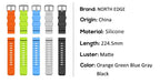 NORTH EDGE 24mm Color Replacement Watch Band