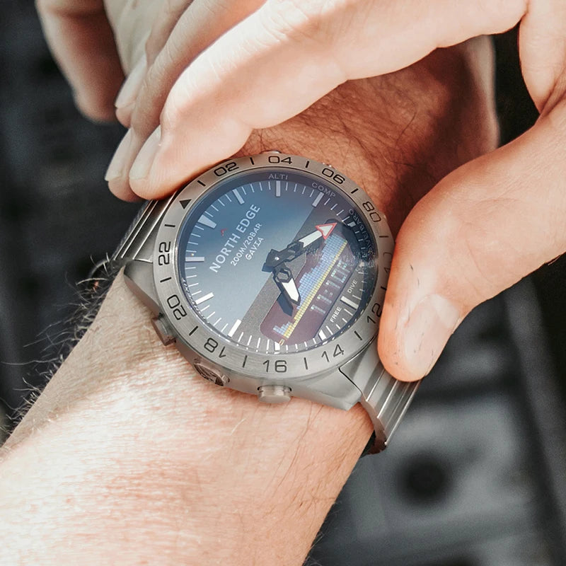 NORTH EDGE GAVIA 2 Outdoor Aviation-Styled Dive Watch