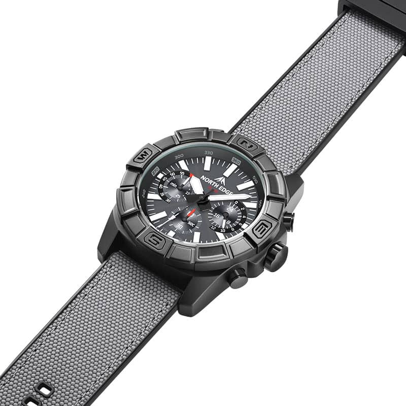 NORTH EDGE BLAZE Solar-Powered Tactical Watch