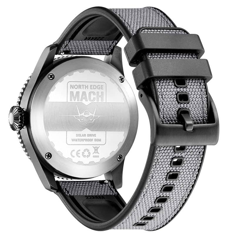 NORTH EDGE MACH Solar Powered Pilot Watch