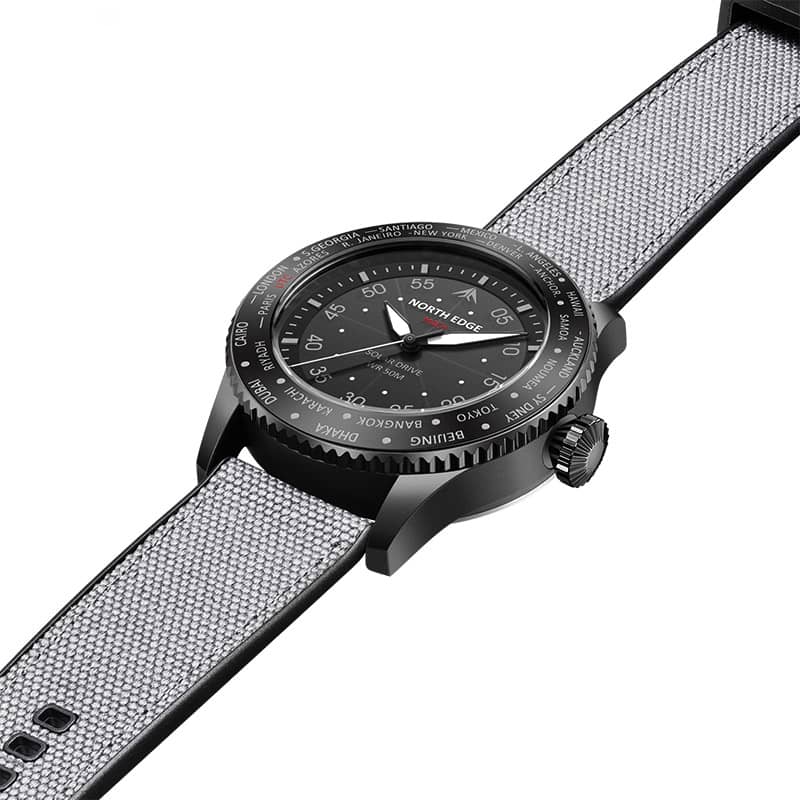 NORTH EDGE MACH Solar Powered Pilot Watch