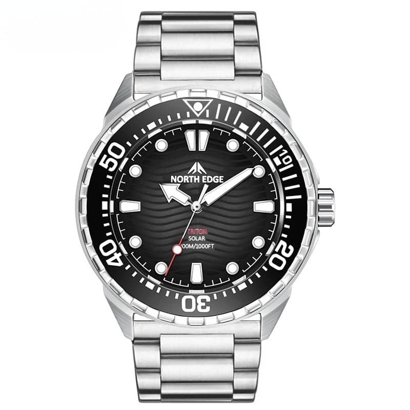NORTH EDGE TRITON Solar-Powered Dive Watch
